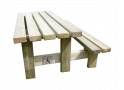 TABLE BANC ACCES + PLATEAU 3M