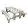 TABLE BANC RUSTIQUE 2 M