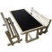 TABLE BANC ARDOISE