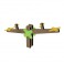 BALANCOIRE HORIZONTALE 2 M BOUTON D'OR