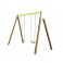PORTIQUE 2 M POUTRE ACIER 2 BALANCOIRES