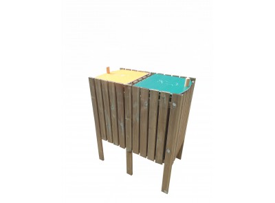 CORBEILLE ECO DUO
